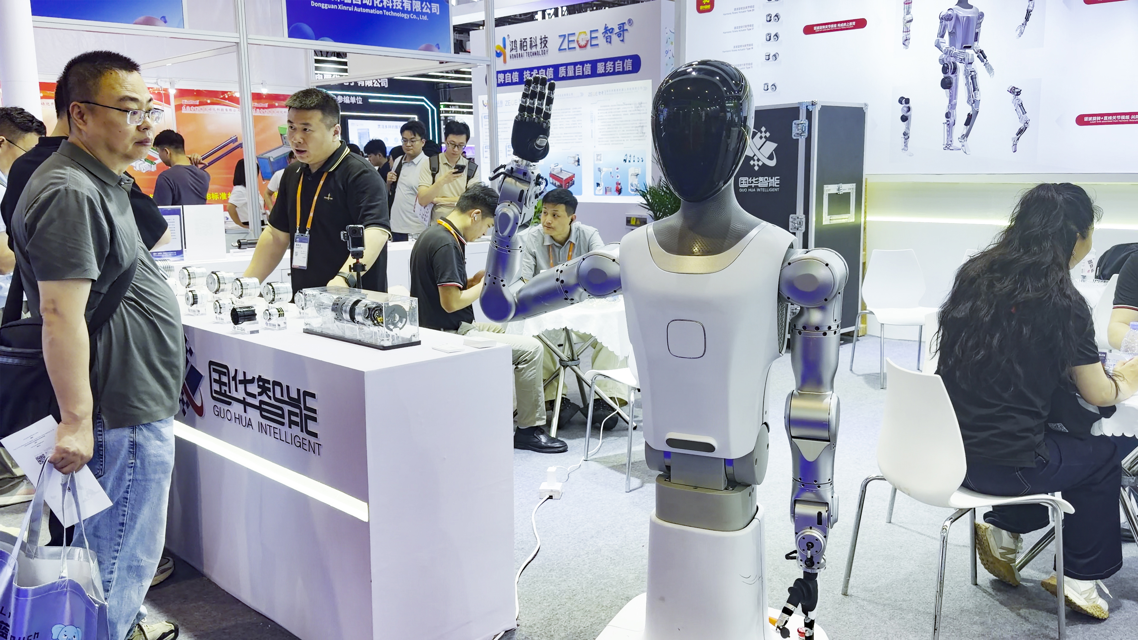 国华智能全栈新品正式亮相 惊艳ITES深圳国际工业制造技术及设备展览会